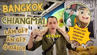 6N5Đ BANGKOK CHIANGMAI - "Đi phượt" bằng xe máy ở Chiangmai - Rì viu phòng tắm hơi ở Thái// Dinology