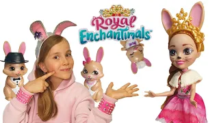 Enchantimals Royals Семья Кроликов Энчантималс / Pretty Katy Queen