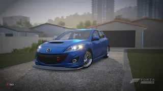 Fully Built Mazdaspeed3 Top Speed Run | Forza Horizon 3