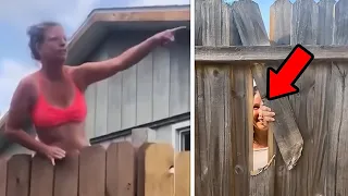 Nightmare Neighbors Next Door.. (KAREN VS NEIGHBOR)