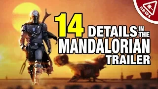 14 Details Revealed in The Mandalorian Trailer! (Nerdist News w/ Jenny Lorenzo)