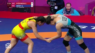 Elmira SYZDYKOVA (KAZ) vs. Aiperi MEDET KYZY (KGZ) Азия чемпионаты / финал