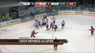 Czech Rep. - Latvia 4-2 - 2013 IIHF Ice Hockey U20 World Championship