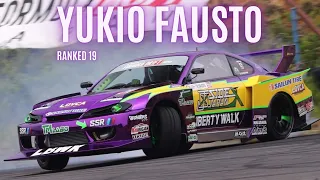 Yukio FAUSTO | Every 2022 Formula Drift Japan Battle Runs | Ranked 19