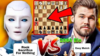 STOCKFISH SACRIFICED HIS ROOK IN THE OPENING AGAINST MAGNUS CARLSEN