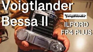 Film Photography 📷 Voigtlander Bessa II 👌🏻 two rolls of FP4 😍