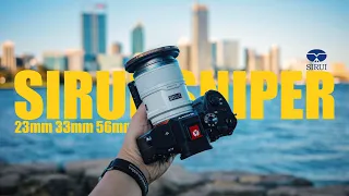 SIRUI Sniper Series F1.2 APS-C Autofocus Lenses 10Bit 4K Video Test (Shot on Sony A7IV Super 35mm)