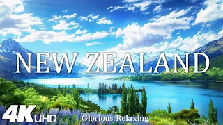 New Zealand 4K - Relaxing Music & Amazing Beautiful Nature Scenery For Stress - 4K Video Ultra HD