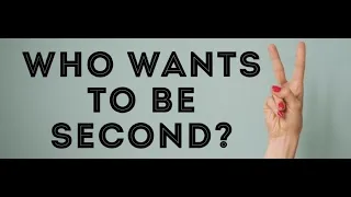 Sermon: Who Wants to be Second