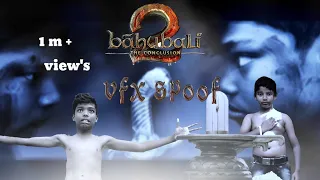 Bahubali 2/ The Conclusion /Fight VFX  SPOOF  Re -Creation /KRUTHIVENNU KURROLU