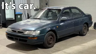 I bought a 1998 Toyota Corolla.