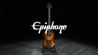 Epiphone Viola Bass, Vintage Sunburst | Gear4music demo