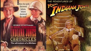 Young Indiana Jones Chronicles/Adventures Scene Comparison - Lawrence Rides Off