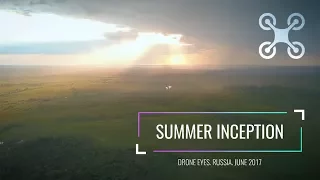 Красивая природа и закаты в России. DJI MAVIC PRO, видео с дрона 4K