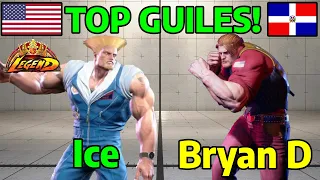 🔥 STREET FIGHTER 6 ➥ Ice (GUILE ガイル) VS. Bryan D Tigersblackbird (GUILE ガイル) LEGEND/MASTER RANKS 🔥