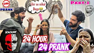 24 hours 24 Prank (Part-2) on aarti breakdown | Fokats | Abresh & Zeeshan