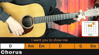 PLAY ALONG I WANT TO KNOW WHAT LOVE IS FOREIGNER | Guitar Pilgrim