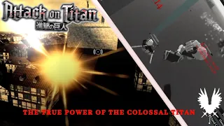 THE TRUE POWER OF THE COLOSSAL [AOT:FW STAGE 14 COLOSSAL GAME PLAY]