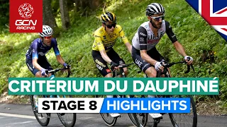 Fireworks Up Brutal Final Climb! | Critérium Du Dauphiné 2023 Highlights - Stage 8