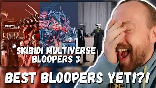 BEST BLOOPERS YET!?! Skibidi Toilet Multiverse BLOOPERS 021-024 (REACTION!!!)