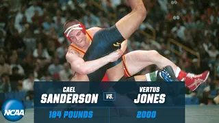 Cael Sanderson vs. Vertus Jones: 2000 NCAA title match (184 lbs.)