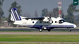 Aerocardal Dornier 228 CC-CWX takeoff at Santiago de Chile Airport (SCL/SCEL)