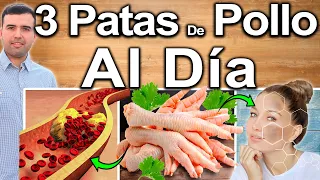 3 PATAS DE POLLO AL DIA - ¿Para Qué Sirve? - Beneficios De Las Piernas De Pollo Para Tu Salud