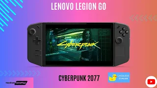 Legion Go Cyberpunk 2077 - native performance + lossless scaling v2.7.2 performance