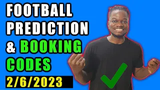 FOOTBALL PREDICTIONS TODAY 2/6/2023 SOCCER PREDICTIONS TODAY | BETTING TIPS, #footballpredictions