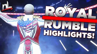 nL Highlights - Royal Rumble 2023! [WWE 2K22 Simulation]