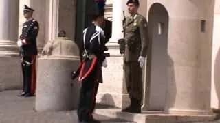 cambio di guardia al quirinale Roma . . . .