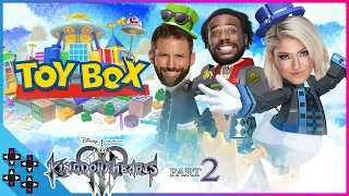 KINGDOM HEARTS III: ALEXA BLISS and ZACK RYDER dive into the Toy Box! - UpUpDownDown Plays