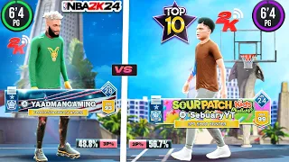 @Sebuarys the #1 RANKED rep🤯 vs Yaadman - the 2 BEST META DRIBBLERS face off😱 | NBA 2K24 COMP STAGE