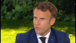 Macron - Je réponds aux questions de Caroline Roux et Anne-Claire Coudray (14.07.22)