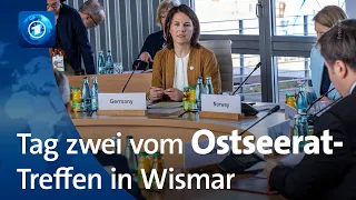 Zweiter Tag des Außenministertreffens in Wismar