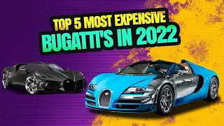 Top 5 Most Expensive Bugatti's in the world in 2023