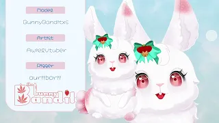 【Live2D Model Showcase】 BunnyBanditxs Chibi Bunny Model!