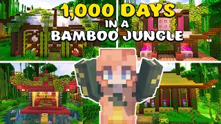 🎍I Survived 1,000 Days in a Bamboo Jungle | Minecraft [ FULL MOVIE ]  | Part 2