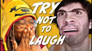 Try not to Laugh | Extremely Funny | AyChristene Reacts
