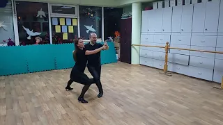 Уроки танго для взрослых с нуля. Хореограф Сергей Викторович Попов, Москва