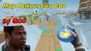 Map Parkour Siêu Cao, Vừa Nhẩy Vừa Toát Mồ Hôi - Rùa Ngáo