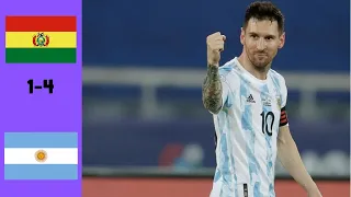 Bolivia vs Argentina 1-4 All Goals & Highlights | Copa América 2021