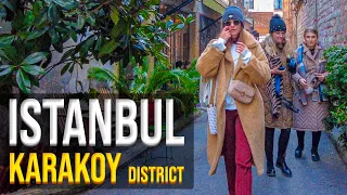 Karakoy Istanbul walking tour 2022 | turkey istanbul walking tour 4K