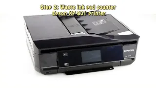 Reset Epson XP 801 Waste Ink Pad Counter