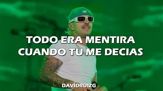 todo era mentira cuando ella me decia | Feid, ATL Jacob - Luna Letra