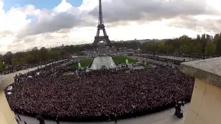 Psy - Gangnam style / Flashmob Paris Trocadero 5-11-2012