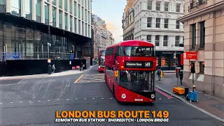 Discover London by Bus: Route 149 point-of-view adventure from Edmonton to London Bridge Station 🚍