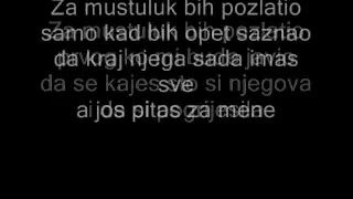 Haris Dzinovic - Mustuluk Tekst Pjesme (Lyrics) ~♫~