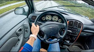 2004 Chrysler Voyager [2.8 CRD 150HP] |0-100| POV Test Drive #1387 Joe Black