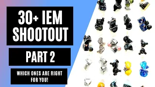 Rating 30 HIGH END IEMs - The ULTIMATE pointless comparison 🤪🔥🔥